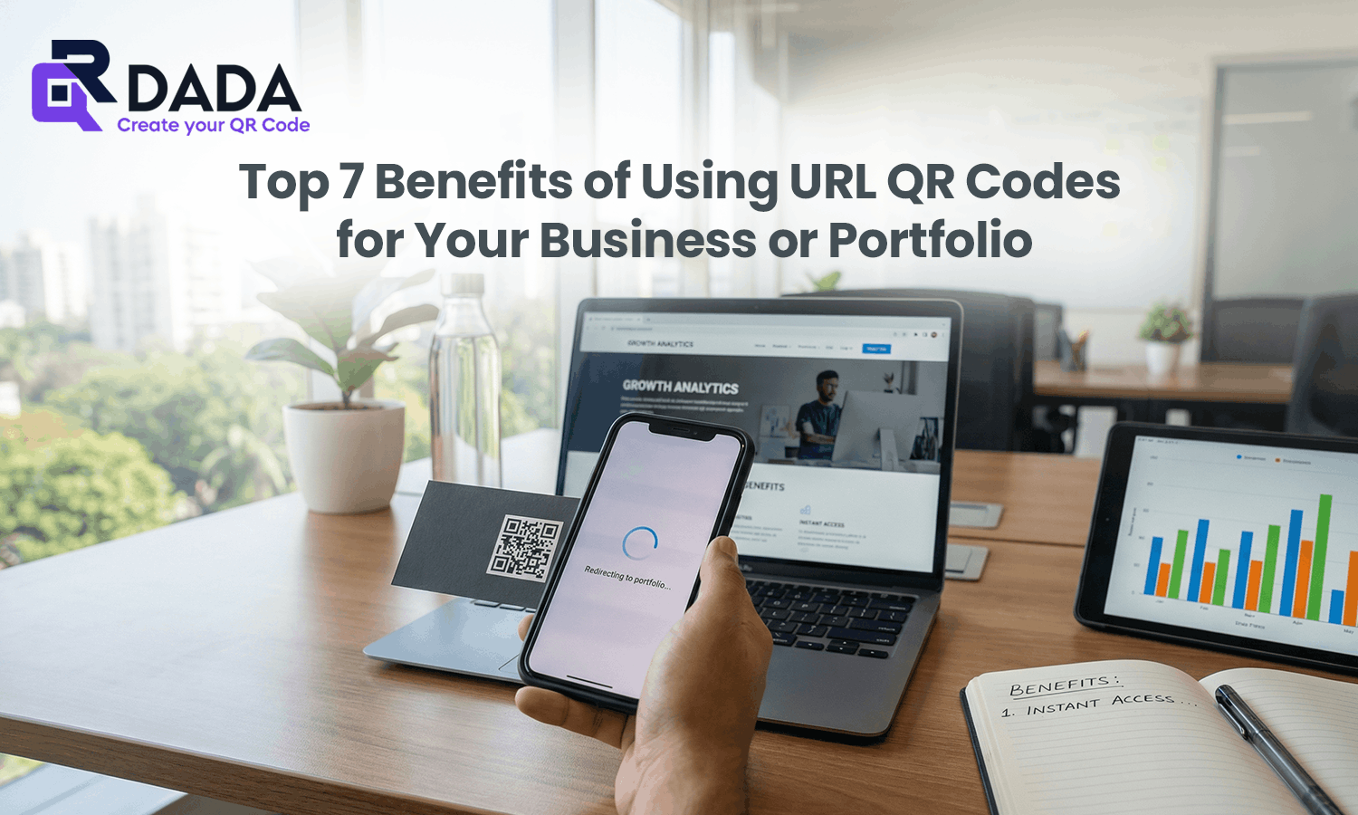 Top 7 Benefits of Using URL QR Codes for Your Business or Portfolio
