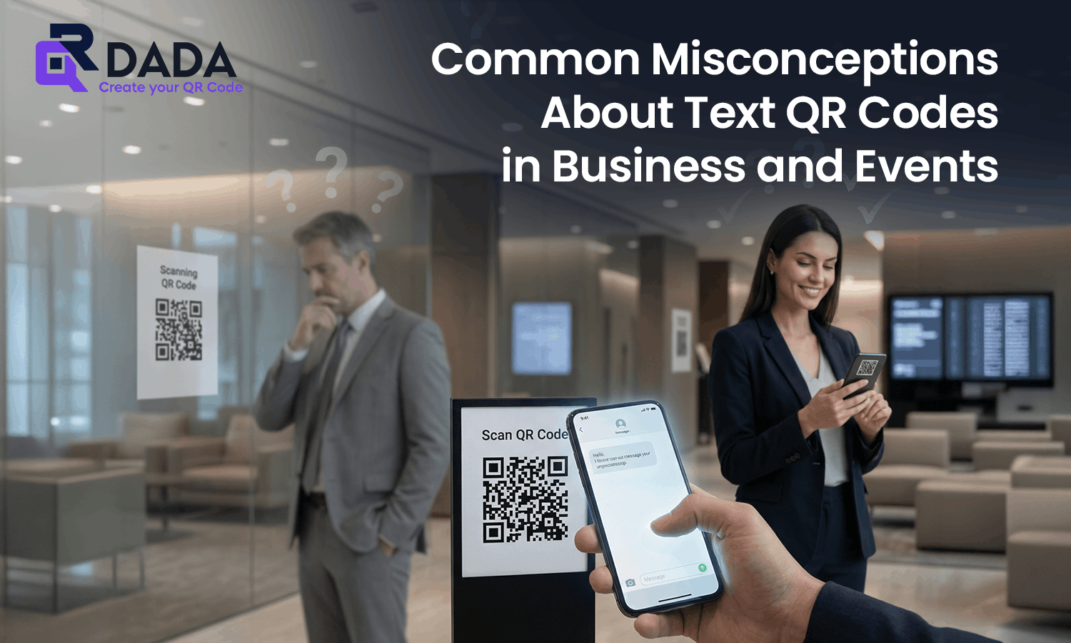 Common Misconceptions About Text QR Codes in Business and Events